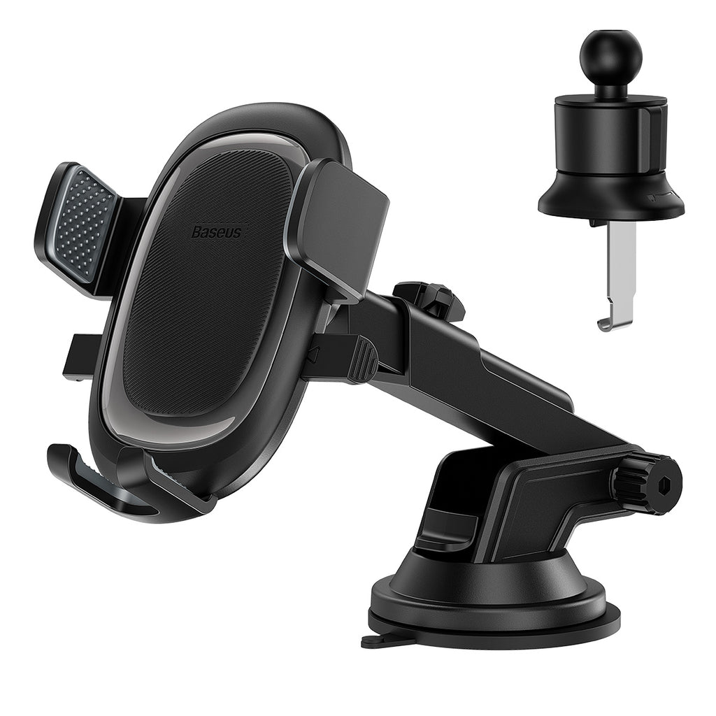 Baseus Air Vent Magnetic Car Mount Cable Clip pour iPhone Xr - Support de  téléphone de voiture - Grille de ventilation - Magnétique - Noir