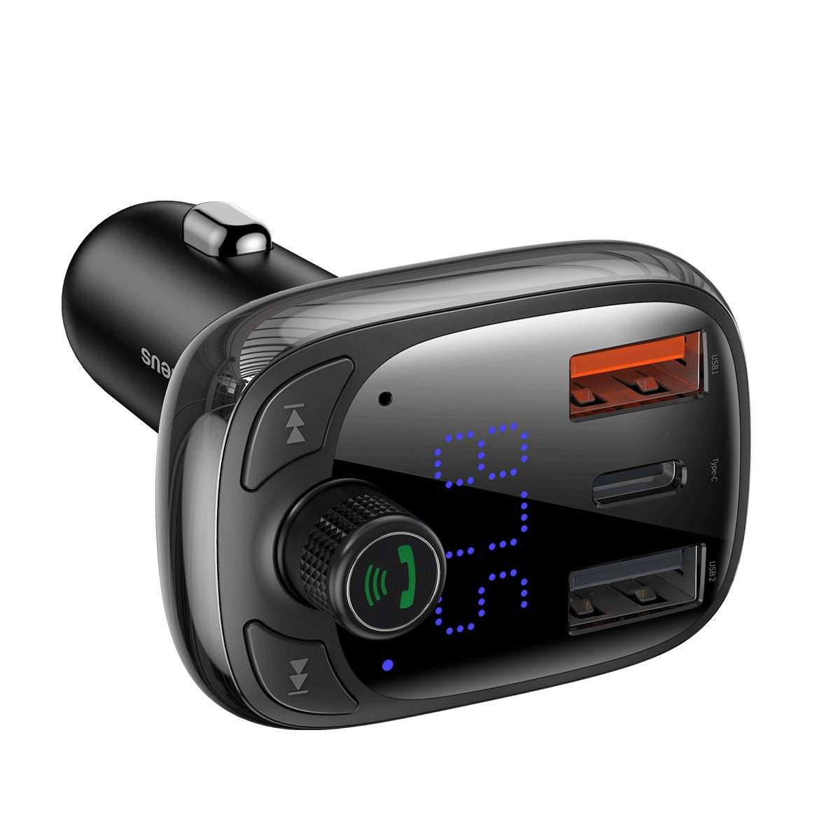 Baseus T Shaped S-13 Car Bluetooth MP3 Player (PPS Fast Charger