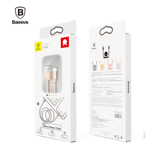 Baseus Simple AntiLa MFI iPhone 1M – Baseus Accessories - Main Image