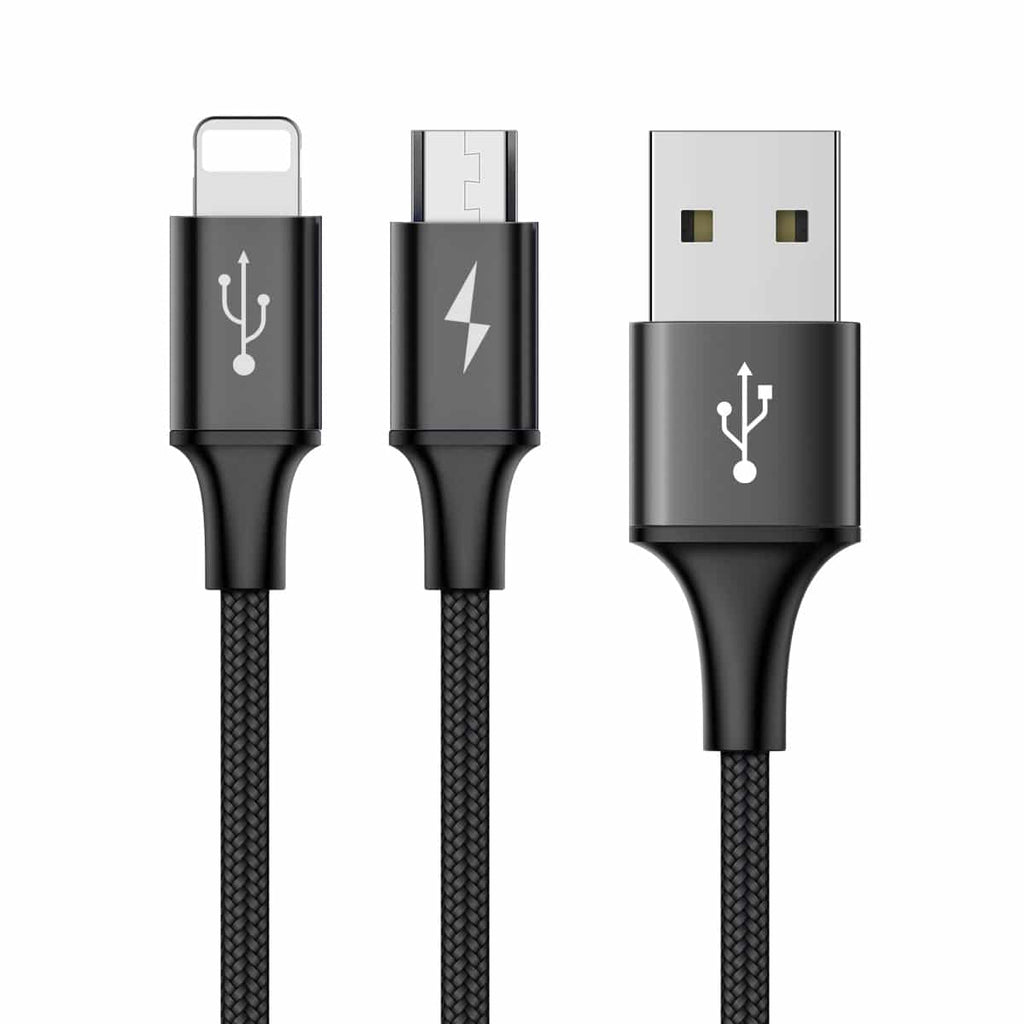 Baseus 3in1 Multi USB Charger Charging Cable Micro USB Type-C for